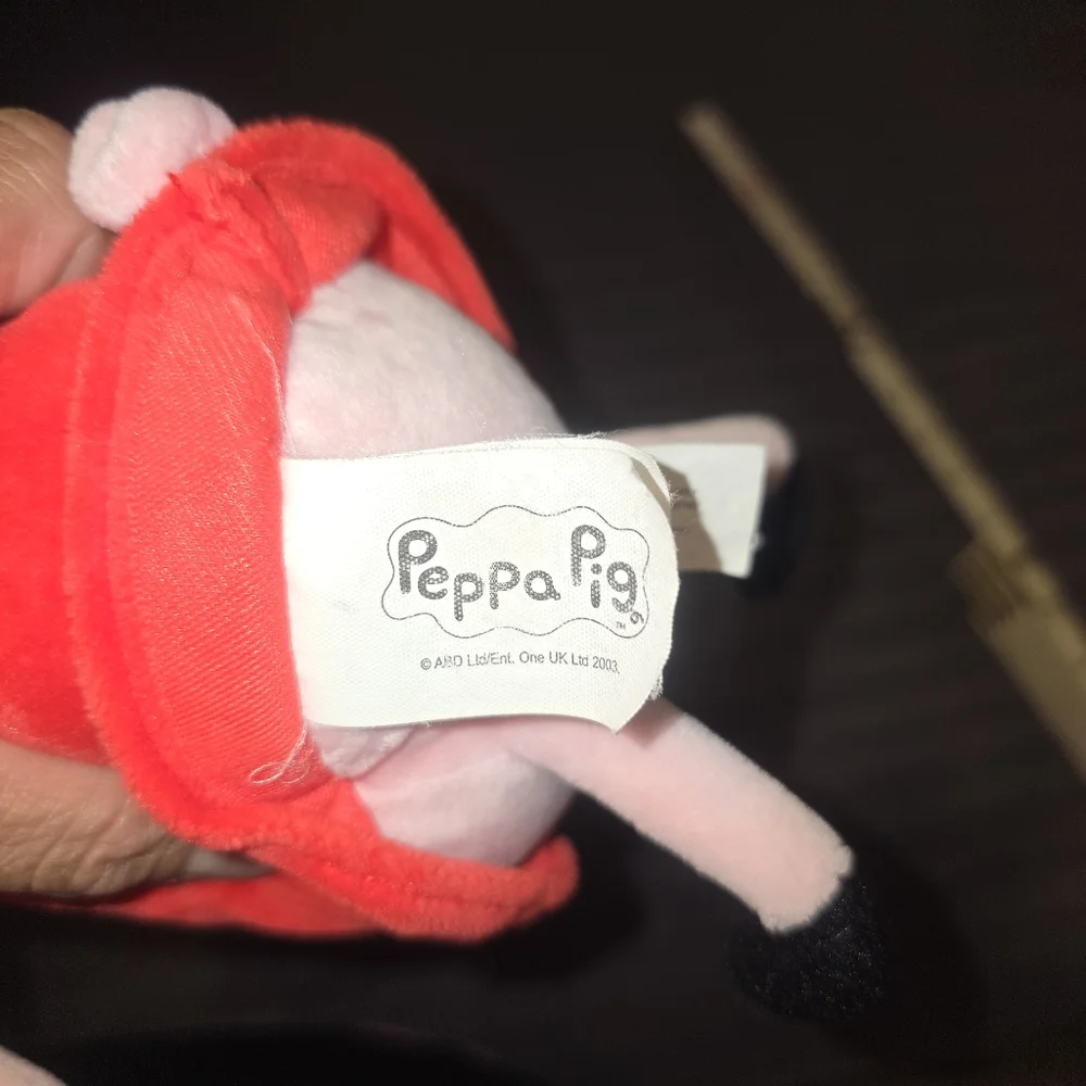 Peppa Pig And Friends Lot Of 4 GUC Plushies 2= 11in 2 =7in Like New - Picture 9 of 13